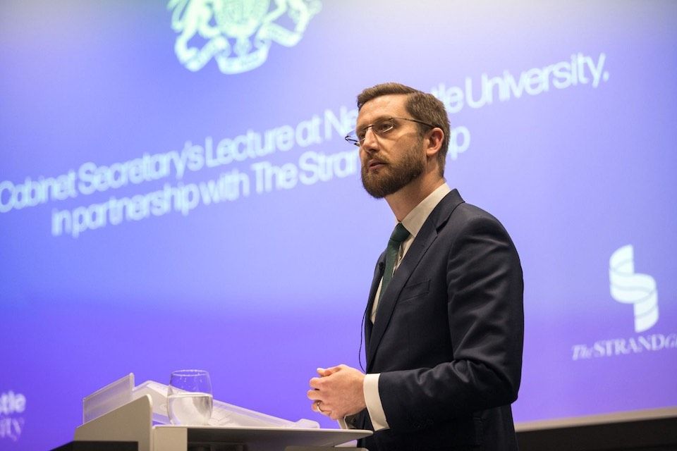 Cabinet Secretary Simon Case – Inaugural Lecture – The Strand Group